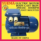 YUEMA ELECTRIK MOTOR YU-22KW-30HP-3PHASE-2POLE-B3 ORIGINAL 100% 1