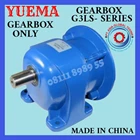 GEARBOX G3LS 1100W AS-32mm FOOT HELICAL GEAR YUEMA WITHOUT MOTOR 1