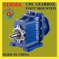 CHC 02P80B5 0.75KW/1HP RATIO 17.10 GEARBOX HELICAL YUEMA FOOTMOUNTED
