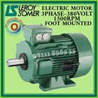 OPTA IE2 5.5KW 7.5HP 1500RPM 3PHASE B3 LEROY SOMER ELECTRIC MOTOR 1