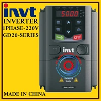 INVERTER INVT GD20-1R5G-S2 / 1.5KW / 220V - 1PHASE 