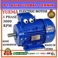 YUEMA ELECTRIC MOTOR SA-0.75KW-1HP-3PHASE-2POLE-B3 ORIGINAL