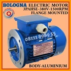 BOLOGNA ELECTRIC MOTOR 3 PHASE 0.75HP/0.55KW/4POLE/B5 FLANGE MOUNTED 1