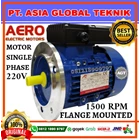 AERO ELECTRIC MOTOR SINGLE PHASE 0.33HP/0.25KW/4POLE/220V/B5 1
