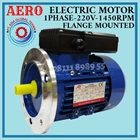 AERO ELECTRIC MOTOR SINGLE PHASE 0.5HP/0.37KW/4POLE/220V/B5 1
