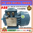 M2BAX80MB4 0.75KW-1HP 1500RPM ABB ELECTRIC MOTOR 3 PHASE IE2 HIGH EFFICIENCY 1