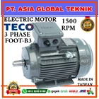 AESV1S /0.75KW/1HP-1PK/4P/B3 TECO ELECTRIC MOTOR 3 PHASE 1