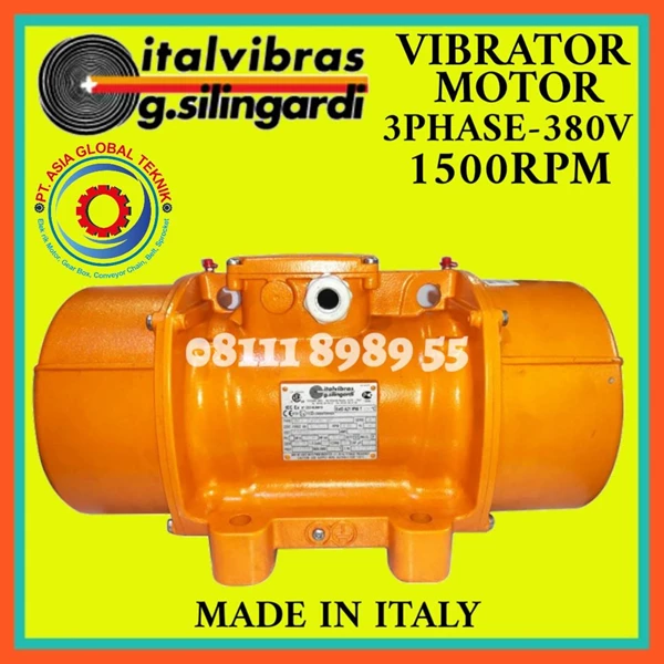 MVSI 15-700 650W 3PHASE VIBRATOR MOTOR ITALVIBRAS ATEX ZONE
